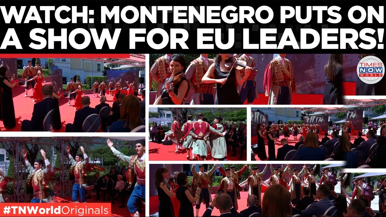 CULTURAL SPECTACLE: Violins, Accordions, Wine & Cultural Artists Welcome EU Leaders In Tivat!