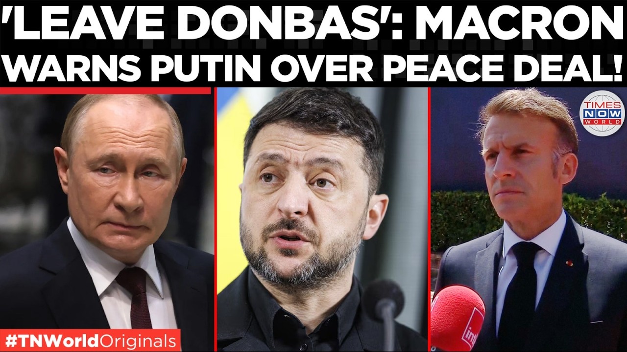 MACRON BLASTS RUSSIA, Rejects Kremlin Narrative, Defends Ukraine at Balkans Summit | Times Now World