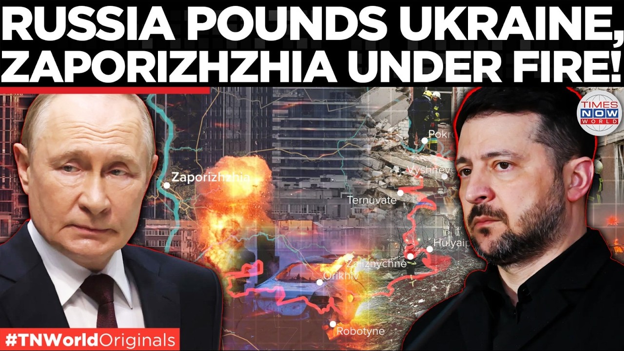 ZAPORIZHZHIA DEVASTATED: Russia Hits Ukraine With Massive Missile & Drone Blitz Amid Counter-Strikes