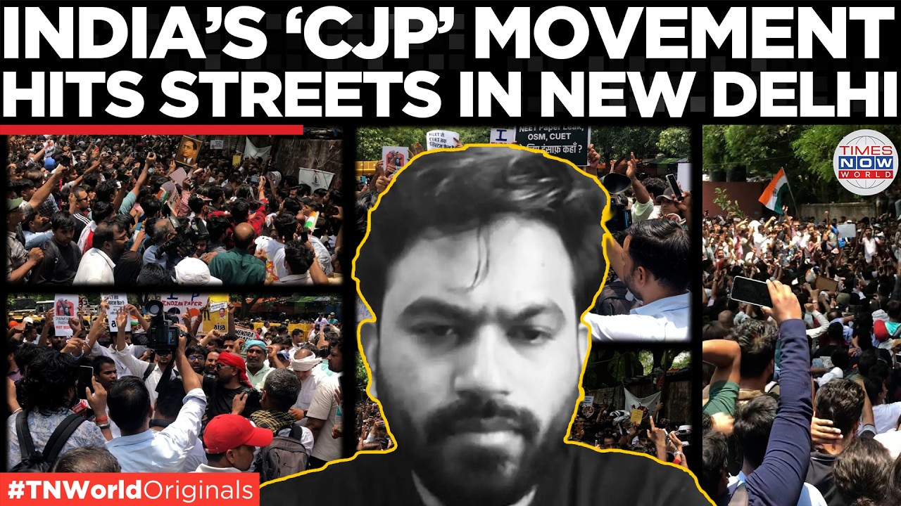 WATCH: 'Cockroach Janta Party' Protest Hits New Delhi, Demands Educational Re...