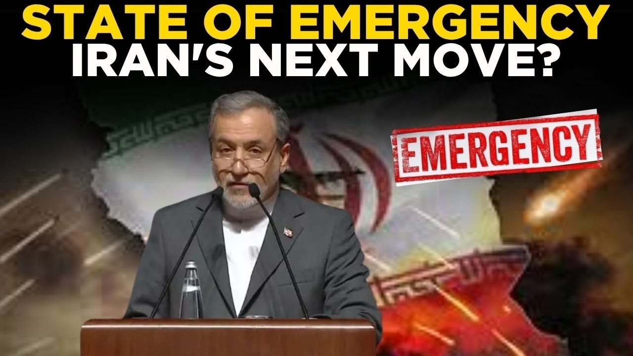 LIVE: Iran on BRINK of State of Emergency — FM Araghchi Says 'There's No Military Solution'