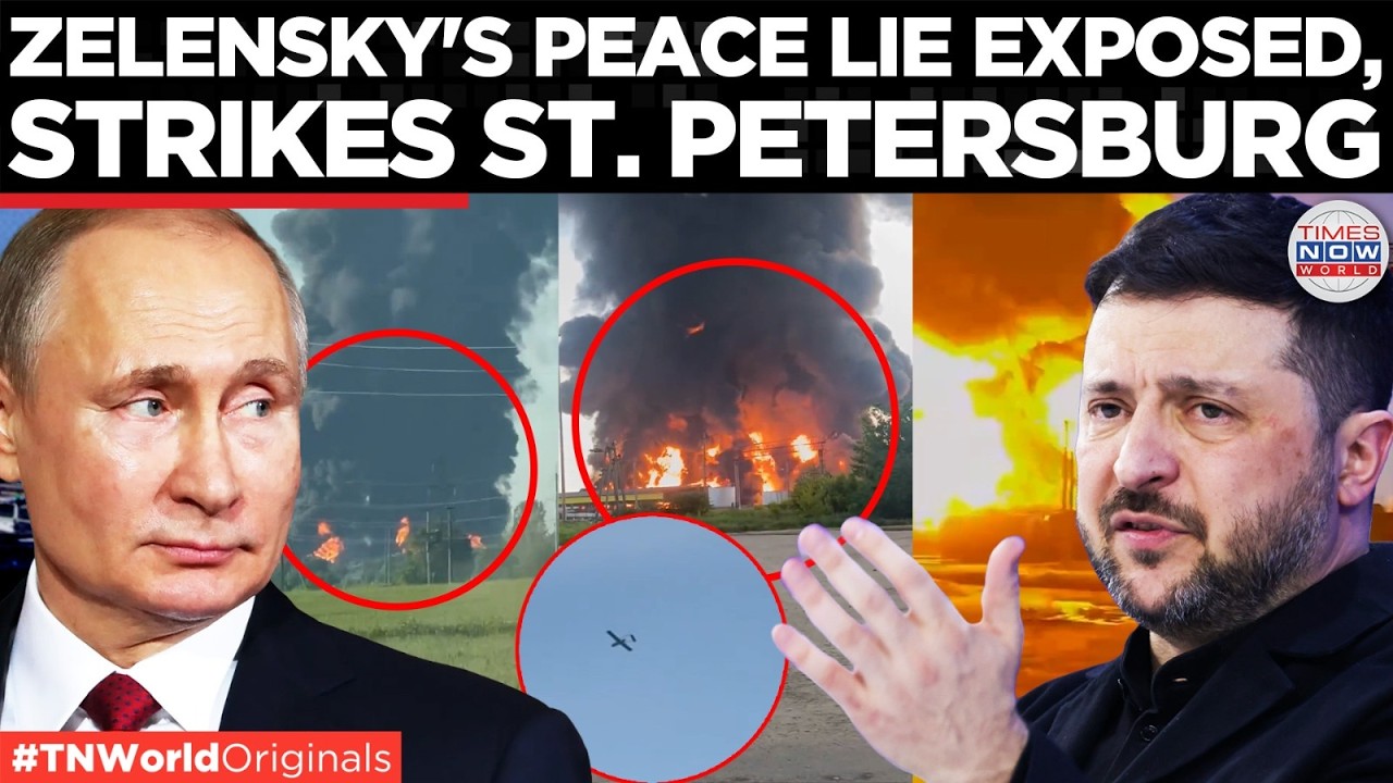 ZELENSKY'S PEACE LIE EXPOSED: Ukraine Hits Putin's City With 140 Drones While Claiming To END WAR