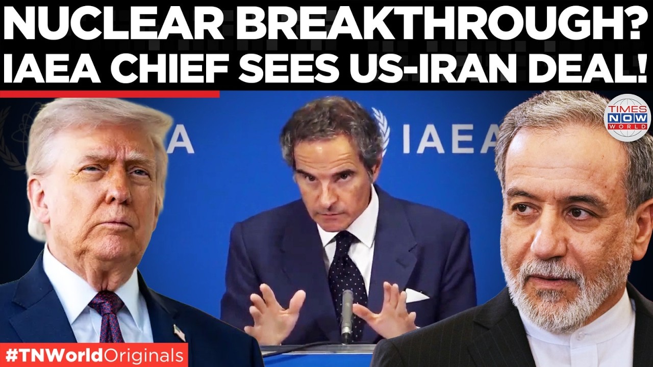 'FRAMEWORK READY!' IAEA Chief Hints at Imminent US-Iran Nuclear Pact, Says 'P...