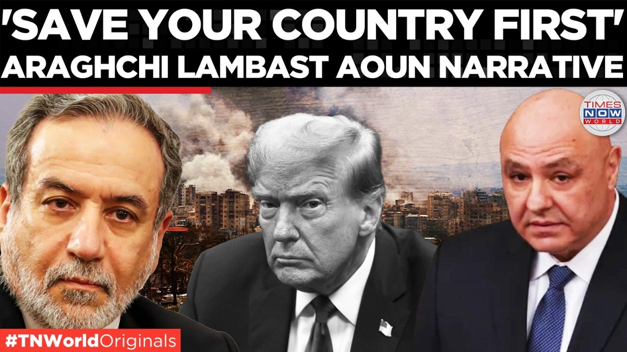 IRAN BLASTS LEBANON: Araghchi Dismantles Aoun Narrative, Exposes “Real Foe” I...