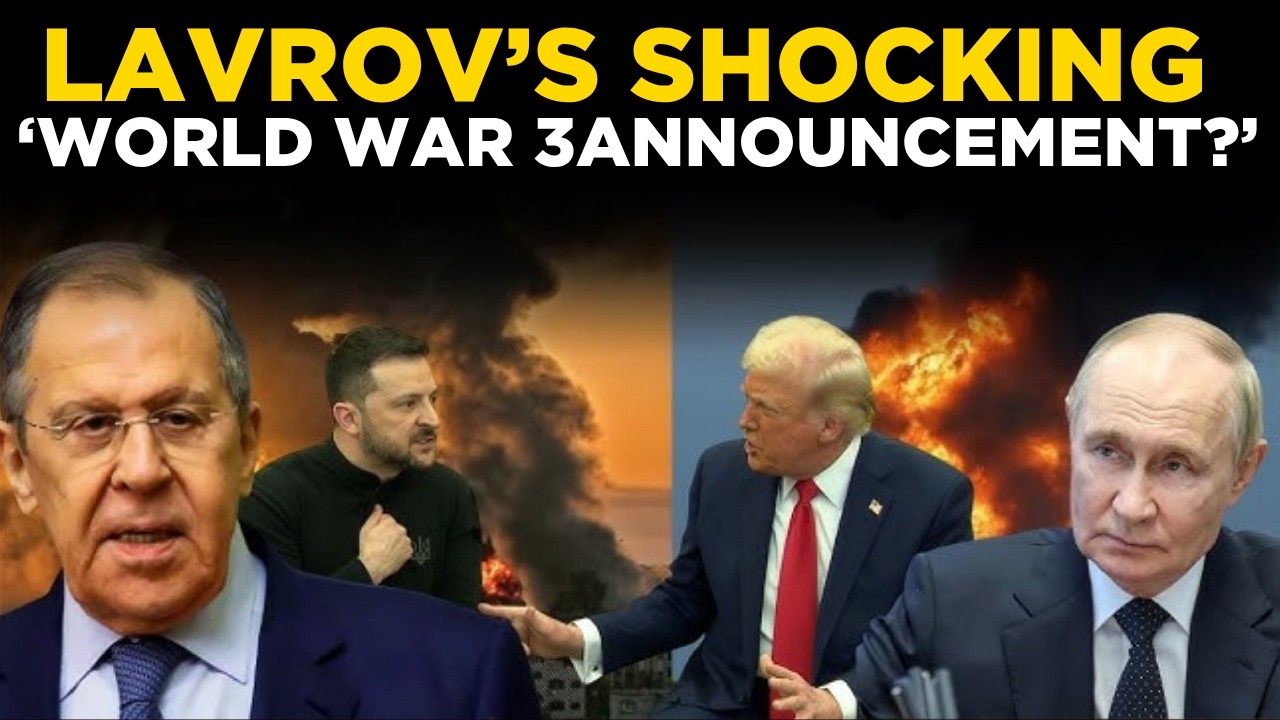 Lavrov's World War 3 Speech LIVE | NATO In Shock, Ukraine Stunned, Shockwaves...