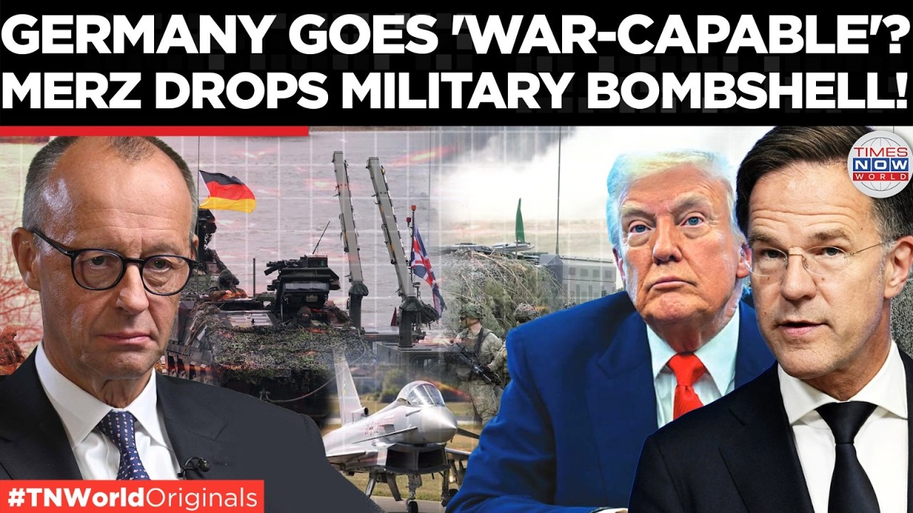 GERMANY REARMS? Pistorius Builds "War-Capable" Army As Merz Warns Trump Rift ...