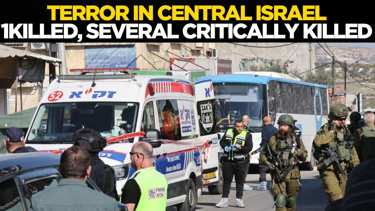 ISRAEL ATTACK LIVE | 1 Dead, 5 Wounded In Coordinated Sharon Region Shooting Spree