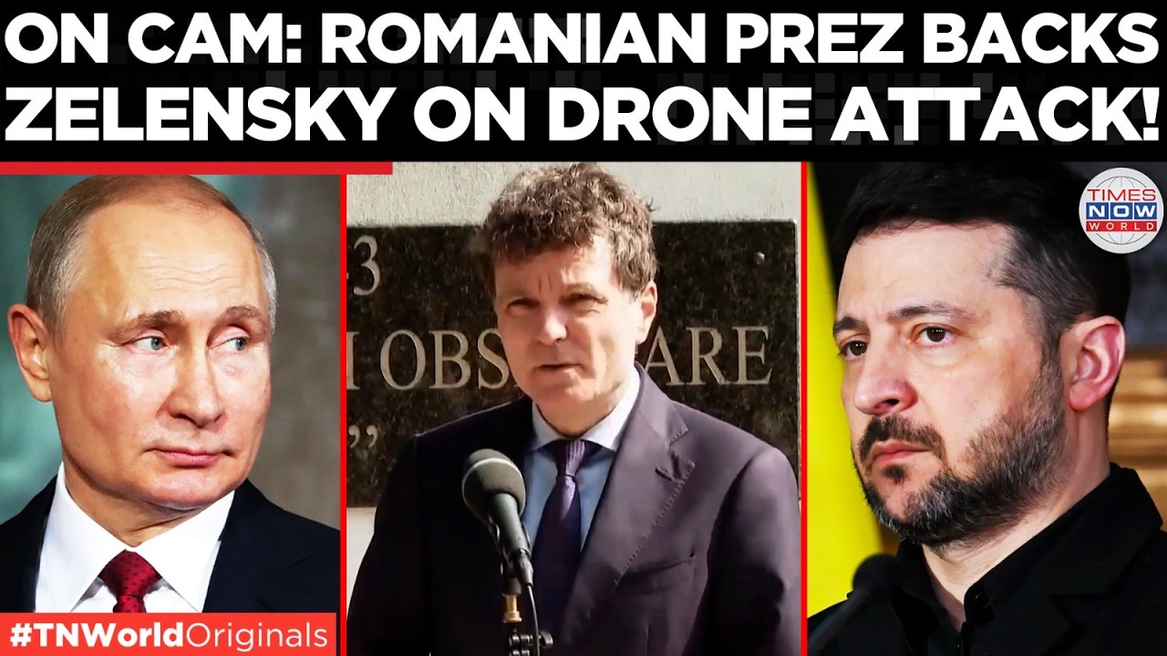 WATCH: Romanian President Reveals New Details on Explosive Drone Incident | Times Now World