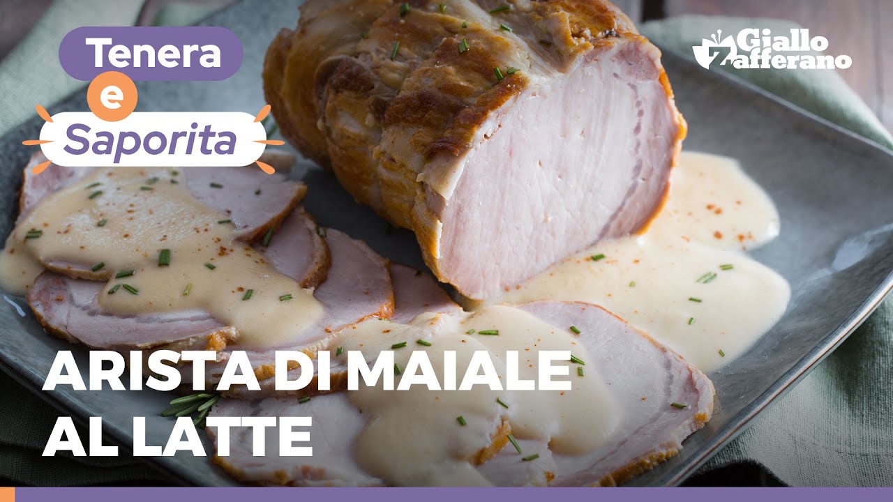 ARISTA DI MAIALE AL LATTE 🥛 – NON IL SOLITO ARROSTO! SECONDO PIATTO SFIZIOSO...