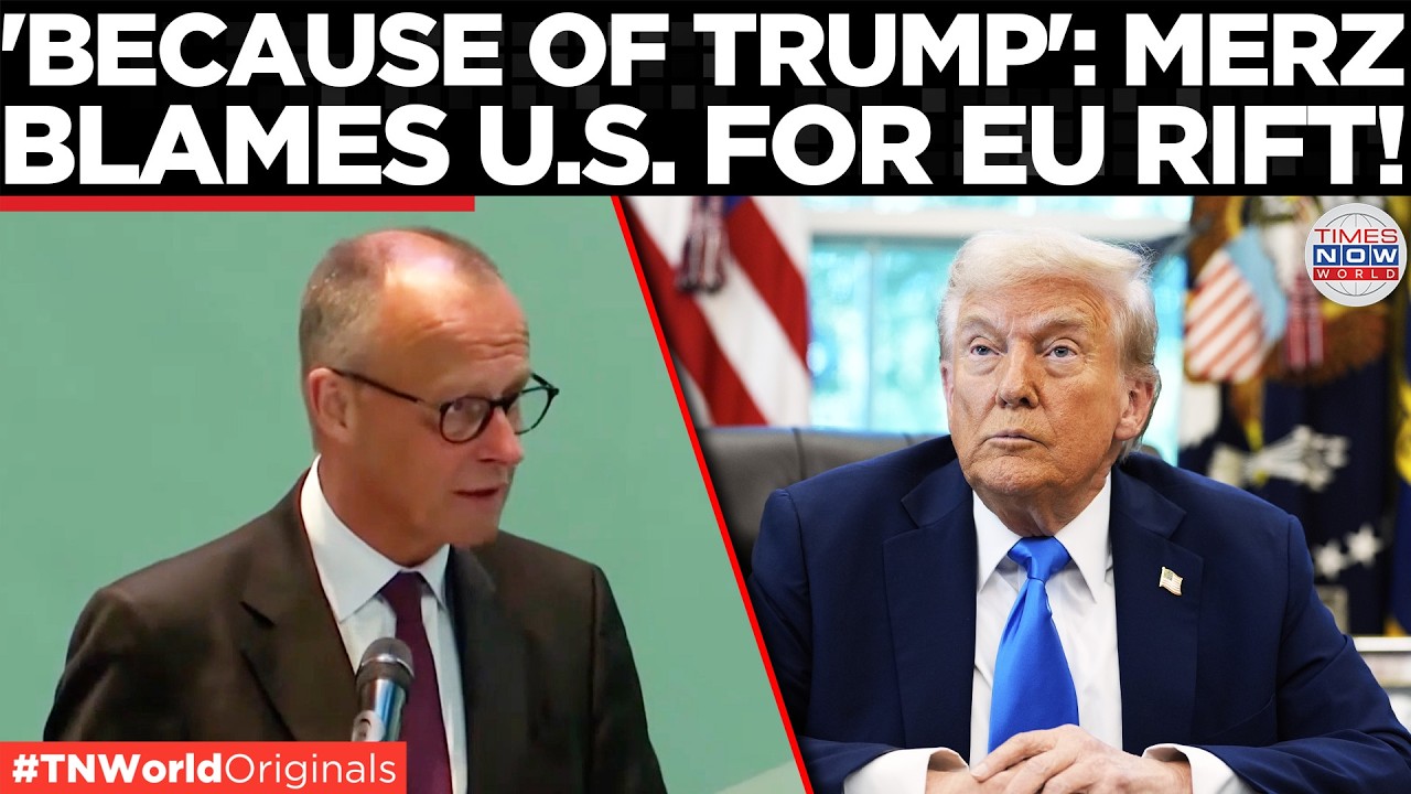 NATO AT RISK? Germany Admits US Ties Strained Under Trump as Merz Sounds Alar...