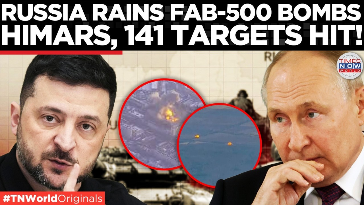 Russia Unleashes FAB-500 on Ukrainian Military Positions, Major Gains in Donetsk & Zaporizhzhia