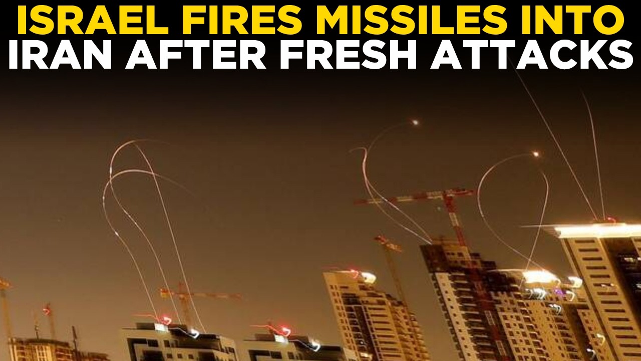 IRAN NEWS LIVE: Explosions, Missiles Strike Tehran, Isfahan As Israel Launche...