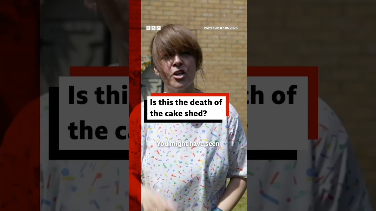 Is this the death of the cake shed? #Cake #CakeShed #BBCNews