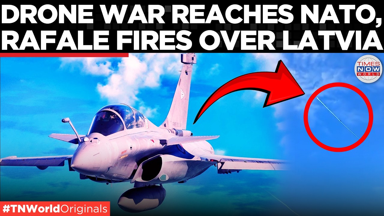 AIR ALERT IN LATVIA? NATO Shoots Down Intruder; French Rafale Scrambles Near ...