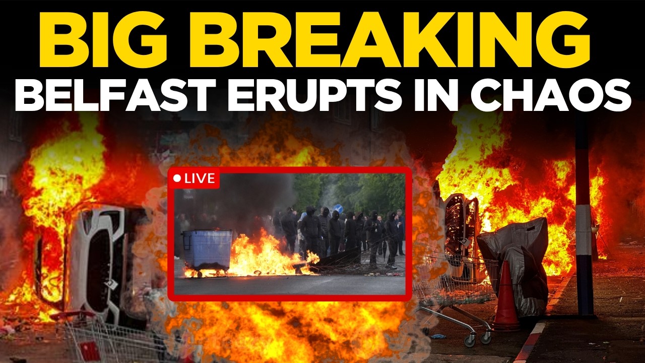 Breaking News LIVE: Belfast Unrest After Knife Attack | Anti-Immigration Prot...